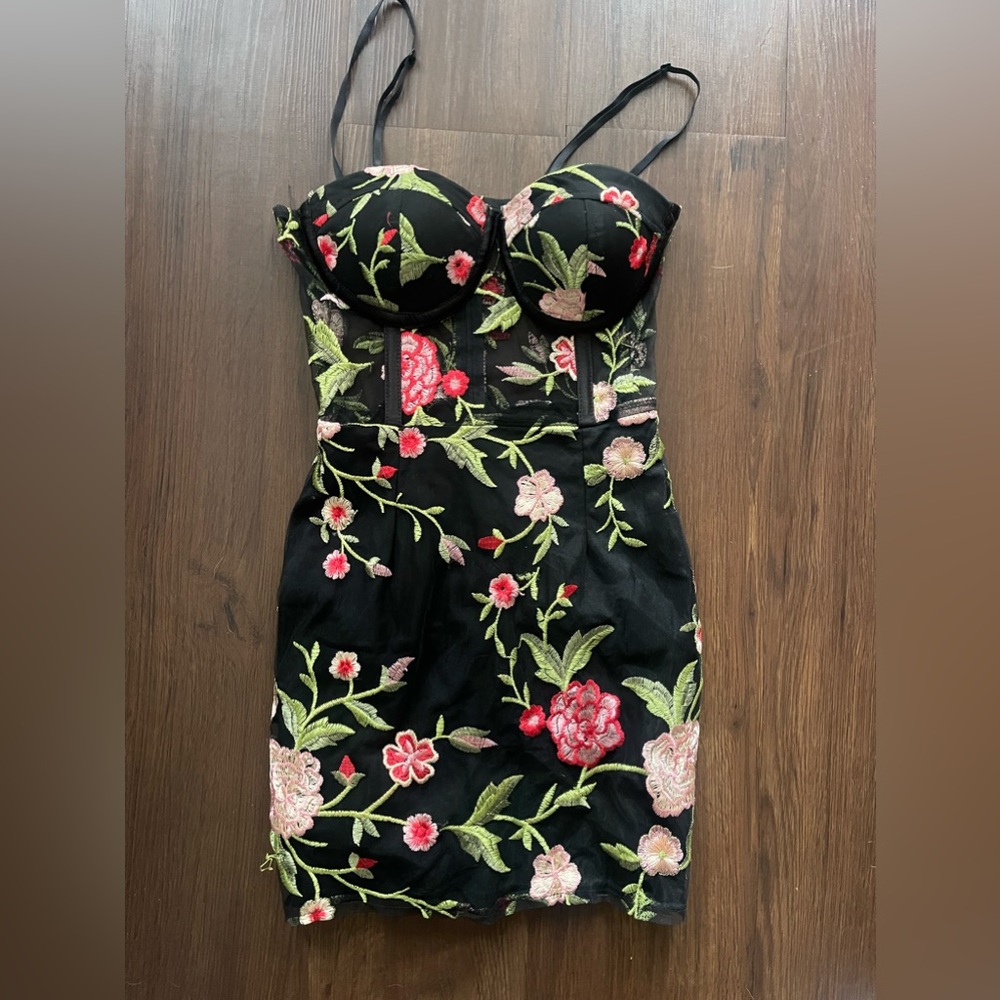 Revolve Super Down Corset Dress - Size XS